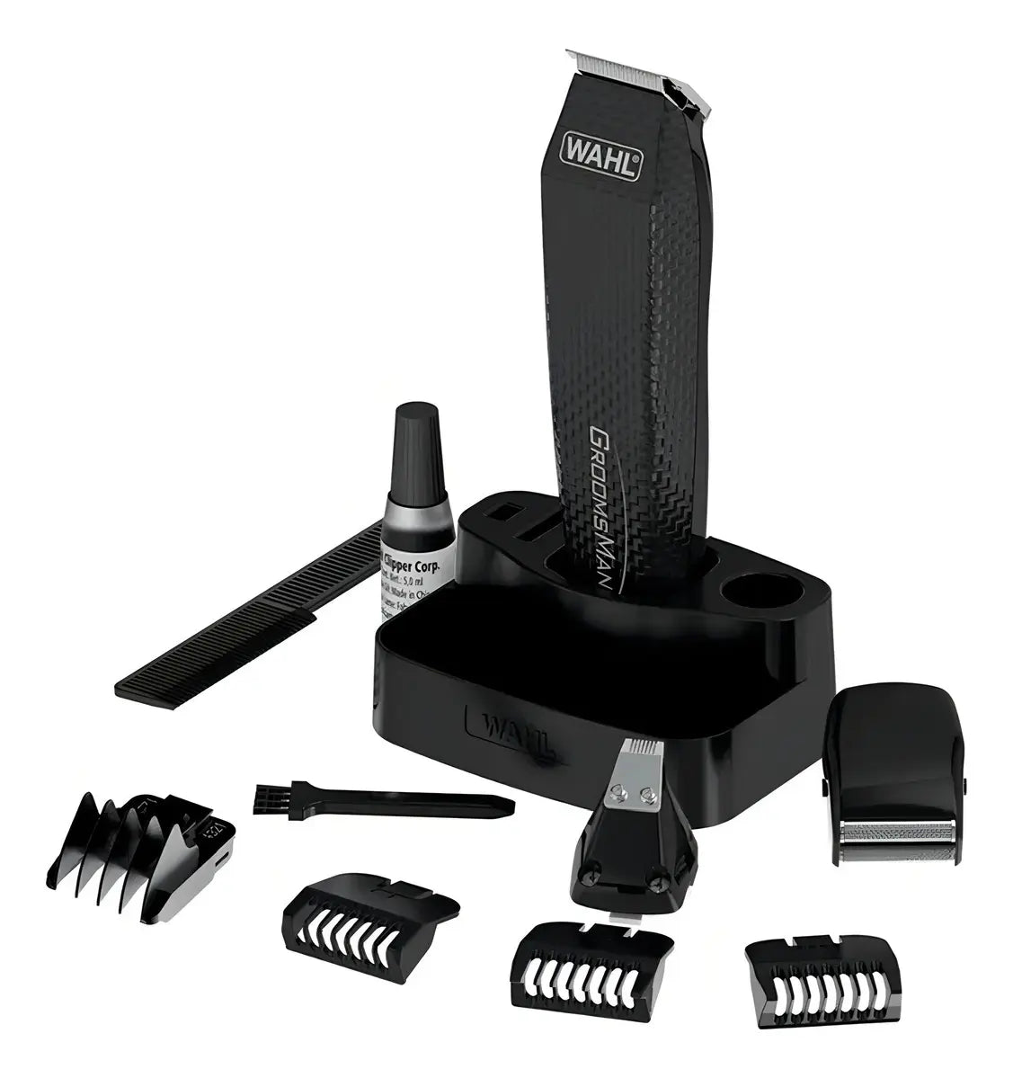 Afeitadora y cortadora de pelo Wahl Home Groomsman All In One 5537-3008 negra