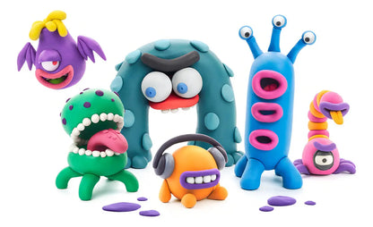 Hey Clay Plastilina Moldeable Foamy Color Muzon Para Niños 3+ Años