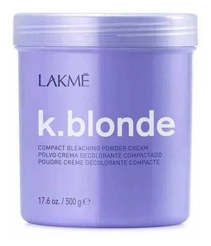 Decolorante Polvo-crema Compactado Lakme K.blonde Tono 8 Castaño