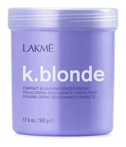 Decolorante Polvo-crema Compactado Lakme K.blonde Tono 8 Castaño