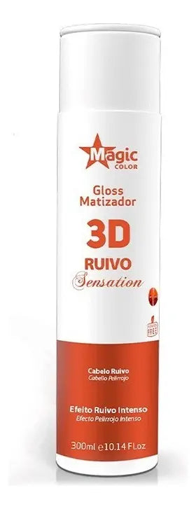 Matizador 3d Ruivo Sensation