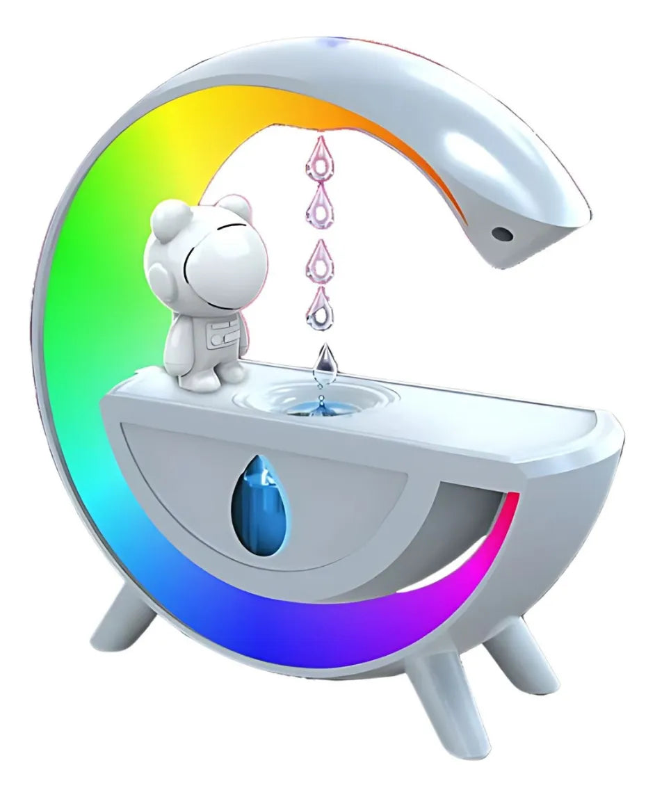 Parlante G Lámpara Gamer Con Luz Led Rgb Humidificador