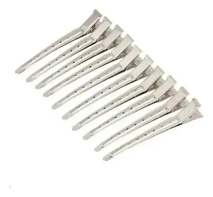 Pinza De Aluminio X 100 Pinzas De Aluminio Cortas
