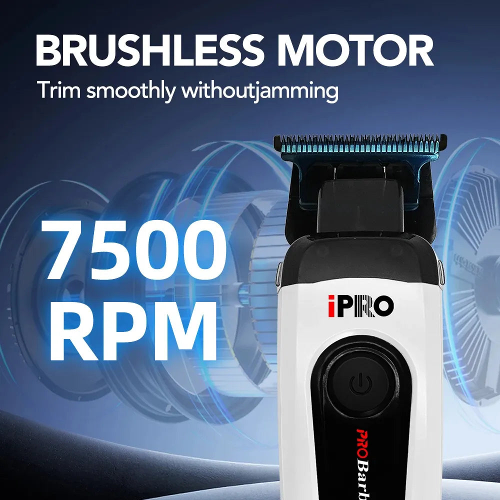 Rasuradora Patillera Inalambrica Profesional Ipro 7500rpm
