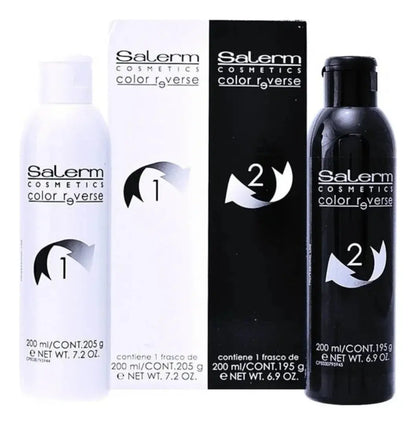 Color Reverse Sin Amoniaco Salerm Cosmetics Paso 1 Y 2 Prof.