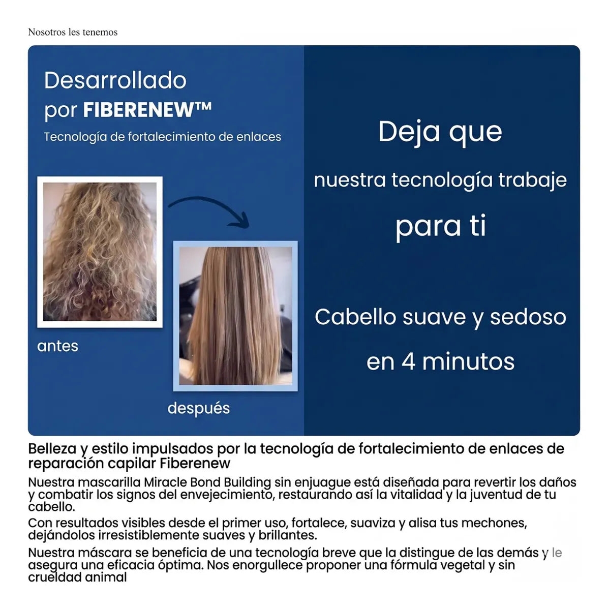 Acondicionador Rebond 946ml Profesional Reconstruccion