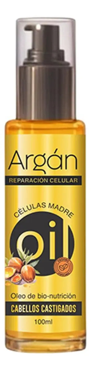 Aceite De Argán Oleo Con Células Madres Bio-nutrición 100ml