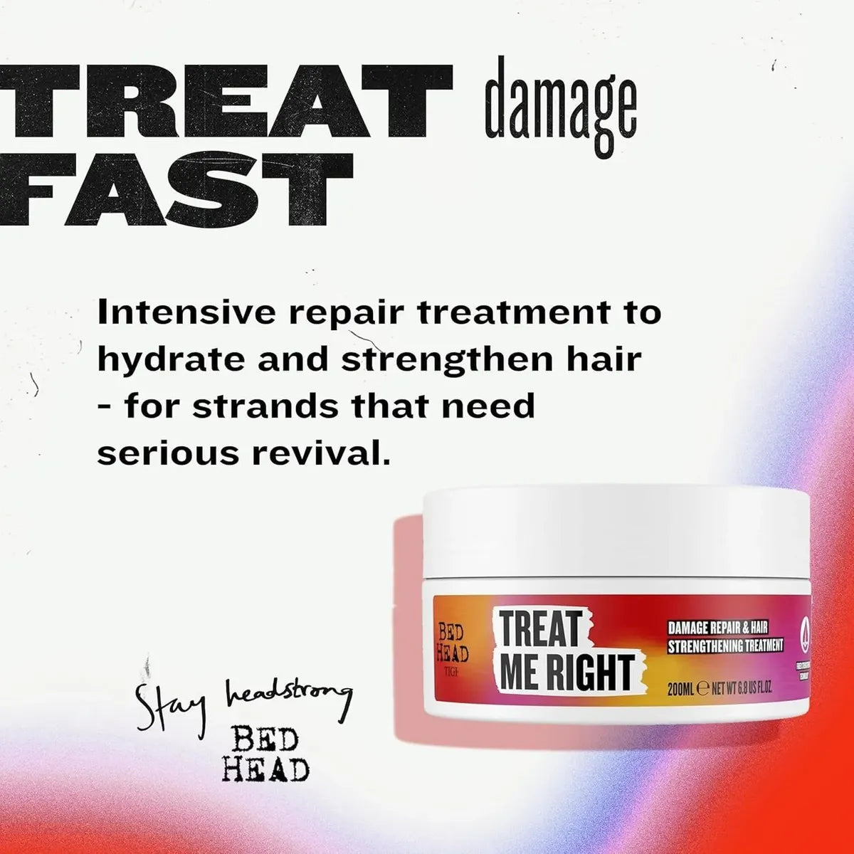 Tigi Bed Head Máscara Restauradora Treat Me Right 200ml