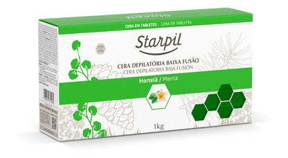Cera Depilatoria En Pastilla Starpil Menta Frescura 1Kg