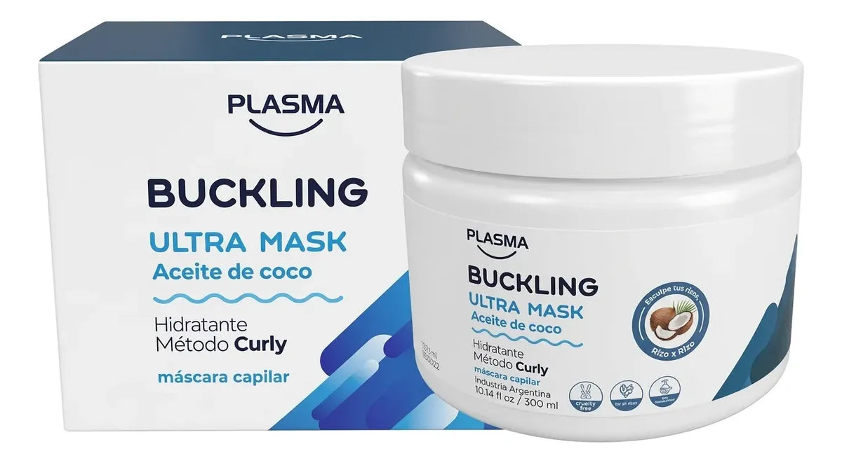 Mascara Para Rulos Buckling Ultra Mask 300gr Metodo Curly