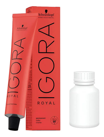 Tinta Igora Royal 60ml Varios Colores +oxi 60ml 20vol Regalo
