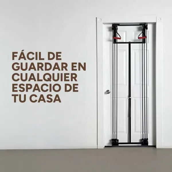 Ejercitador Multi Gimnasio De Puerta Trabaja Cuerpo Completo