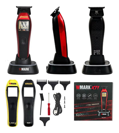 Patillera Wmark Ng-xt1 Motor Vectorial Magnético 10000rpm Color Rojo 110v/220v