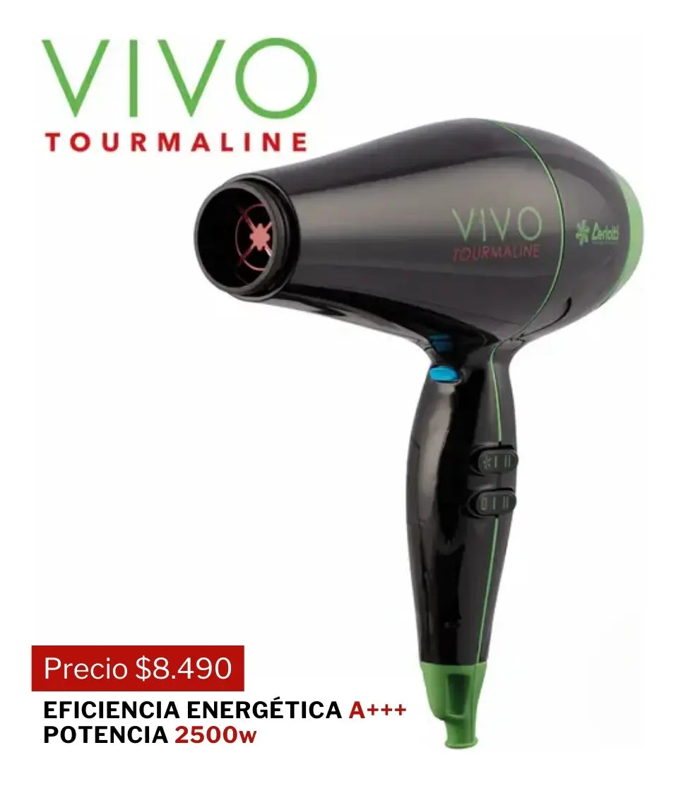 Secador Vivo Tourmaline Ceriotti 250kw