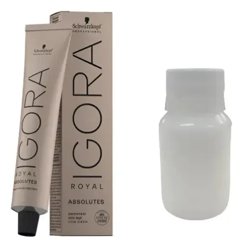 Tinta Igora Royal Absolute 60ml Con Oxidante Incluido