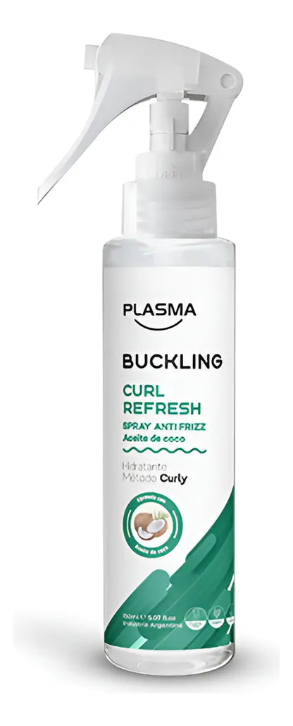 Spray Para Bucles Hidratante Aceite De Coco Plasma 150ml