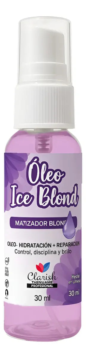Oleo Blonde 30ml Ice Blond Clarish Profesional