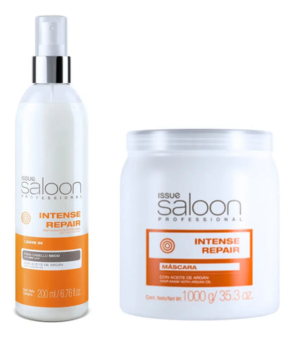 Pack Shampoo Sin Sal + Mascara + Serum Issue Profesional