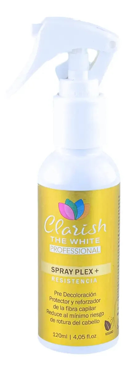 Spray Reparador Capilar Profesional Clarish The White 120ml