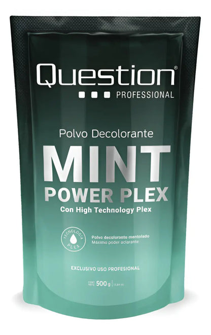 Polvo Decolorante Question Mentolado Con Max Plex 500g Tono Sin tono