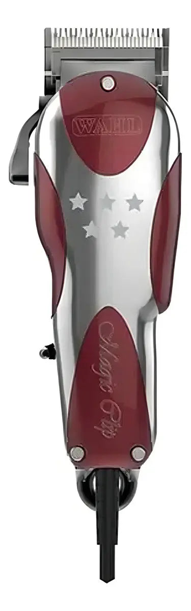 Wahl Magic Clip Profesional Clipper Con Cable Color Plata/rojo