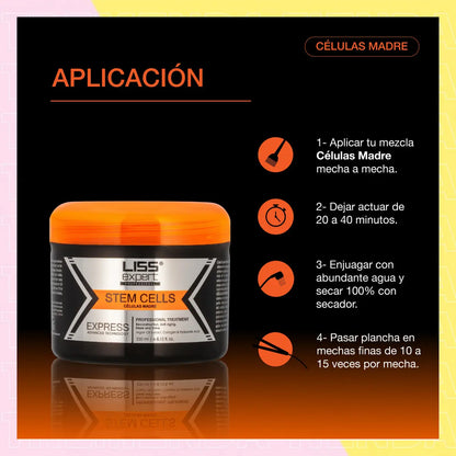 Alisante Liss Expert Celulas Madres Professional Stem Cells Alisador de 250mL