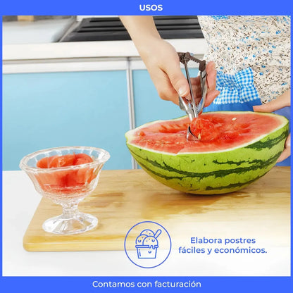 Cuchara Helado Bocha Hielo Frappe Acero Inoxidable Heladeria