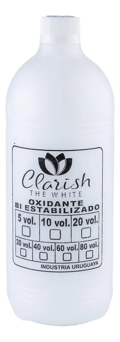 Oxidante Cremoso 60 Volumenes Clarish 1 Litro Profesional