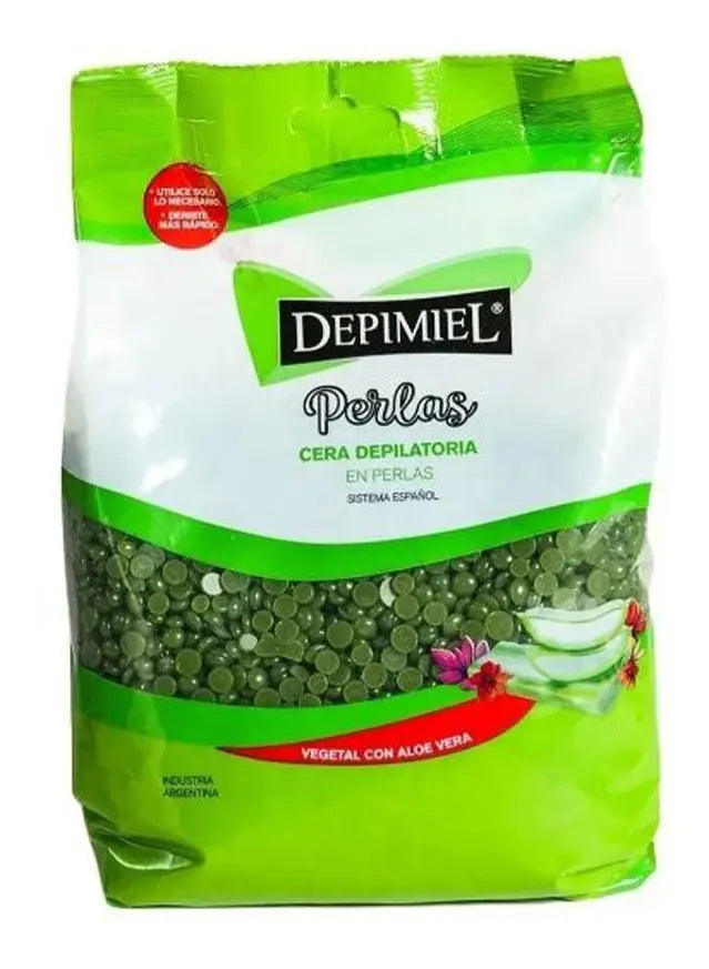 Depimiel Cera Depilatoria Vegetal En Perlas Sistema Español 400 gr